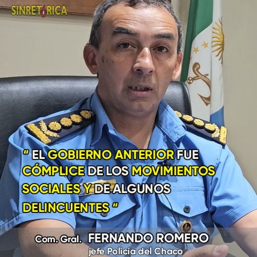 Com. Gral (R) FERNANDO ROMERO EN SINRETÓRICA TV