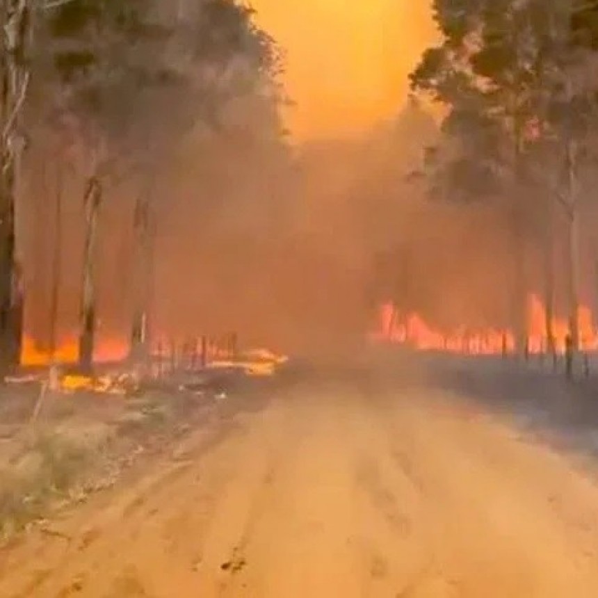 Corrientes registra 17 focos activos de incendios 