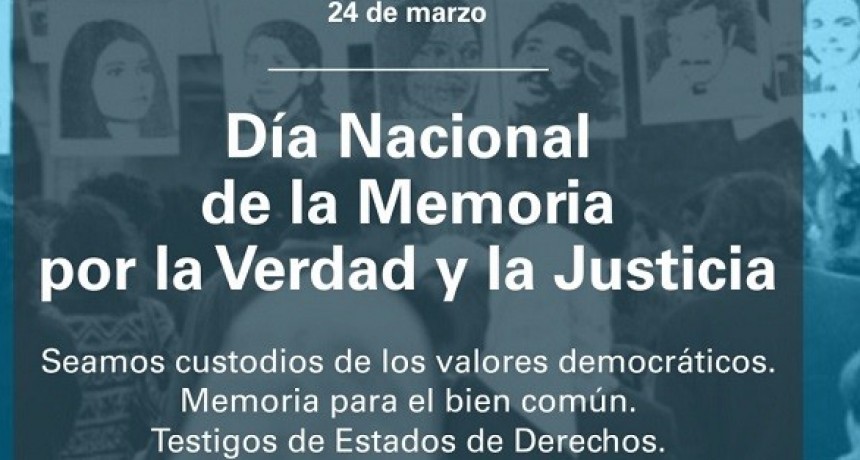 Chaco rememorará el 24 de marzo con dos actos recordatorios