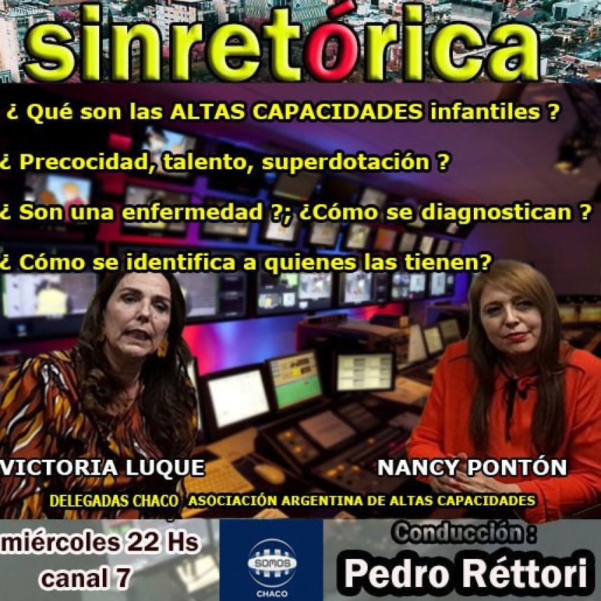 VICTORIA LUQUE Y NANCY PONTÓN EN SINRETÓRICA TV.