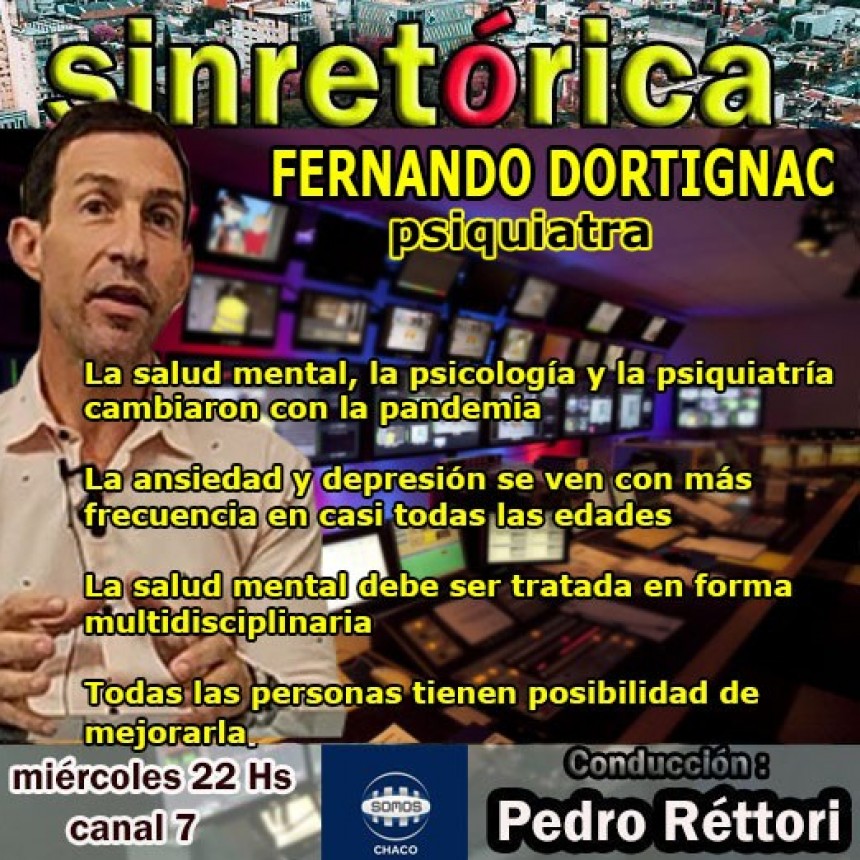 FERNANDO DORTIGNAC EN SINRETÓRICA TV.