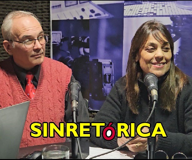 MARÍA LAURA SALINAS Y EDUARDO KASIBRODIUK EN SINRETÓRICA