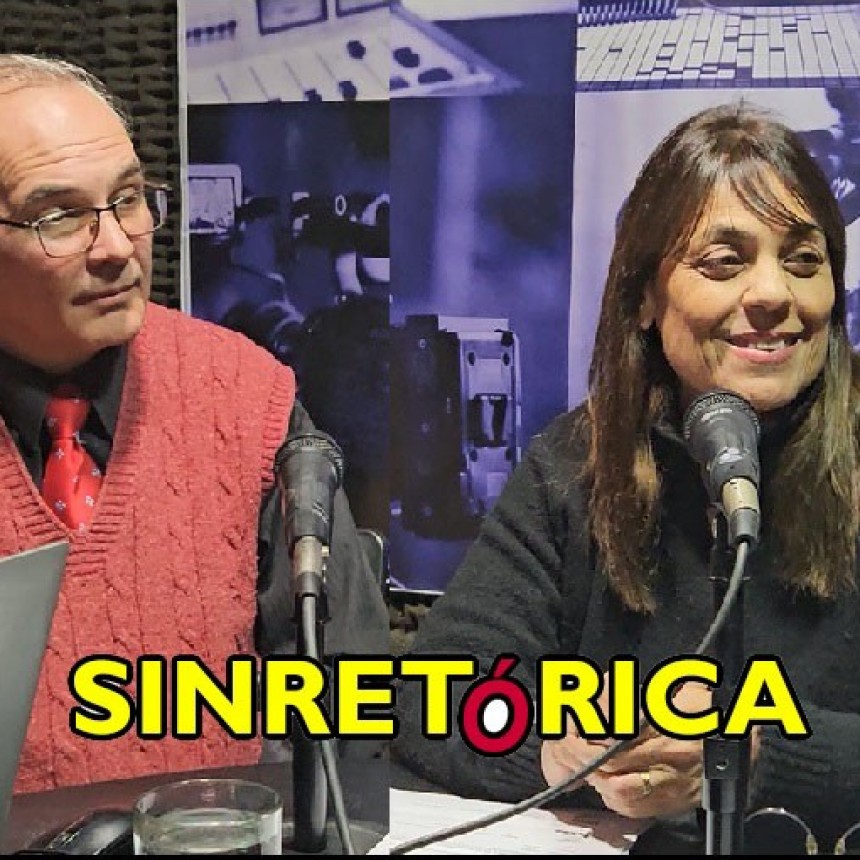 MARÍA LAURA SALINAS Y EDUARDO KASIBRODIUK EN SINRETÓRICA