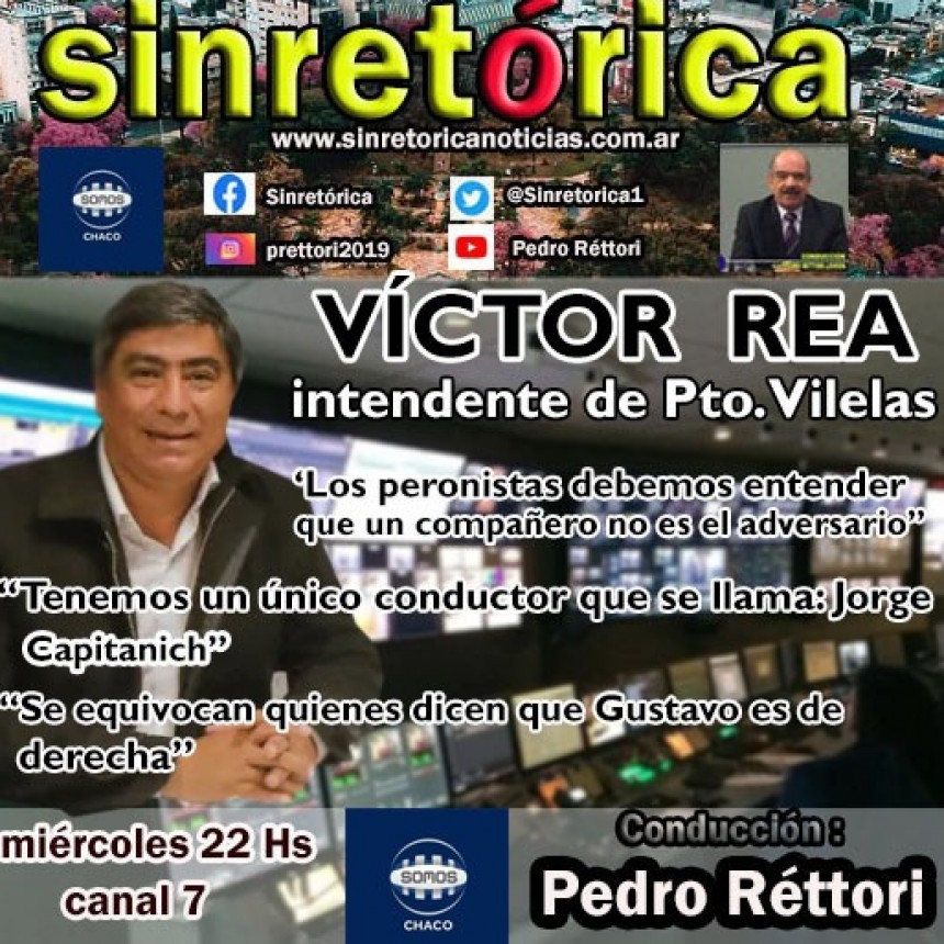 VÍCTOR REA EN SINRETÓRICA TV