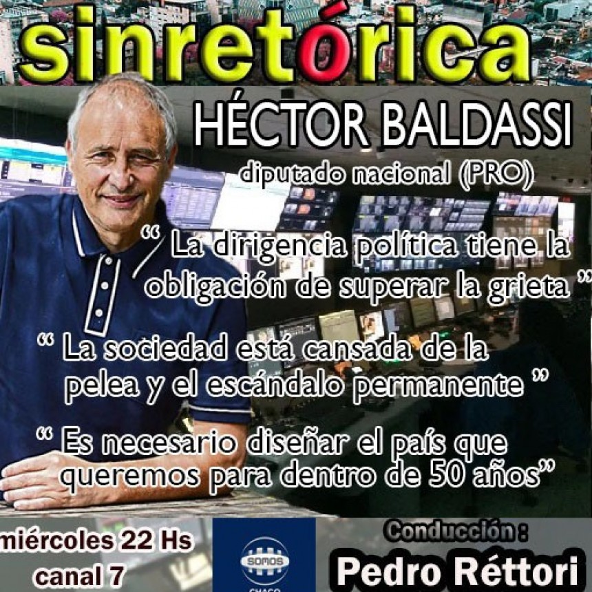 HÉCTOR BALDASSI EN SINRETÓRICA TV