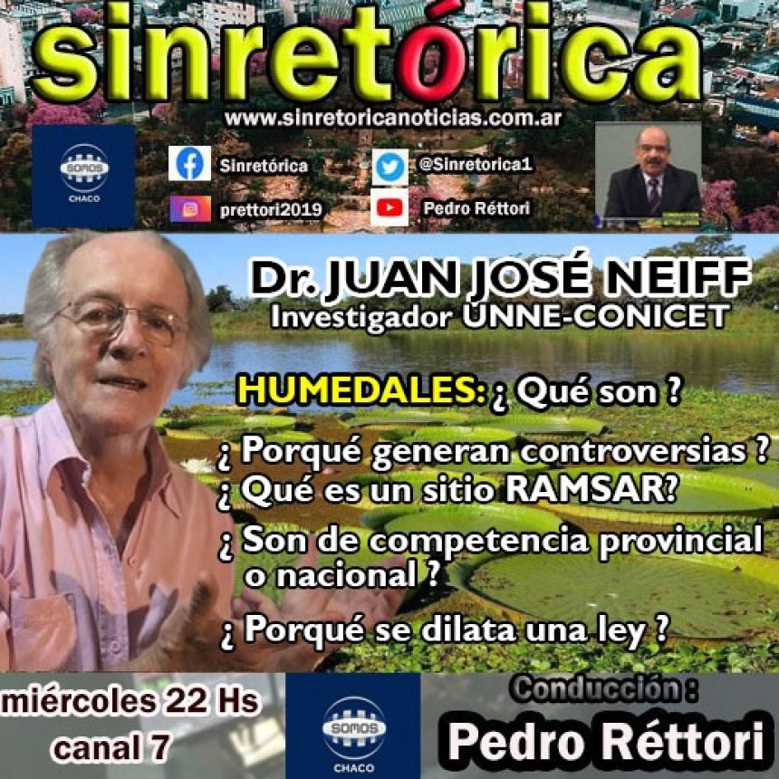 Dr. JUAN JOSÉ NEIFF EN SINRETÓRICA TV