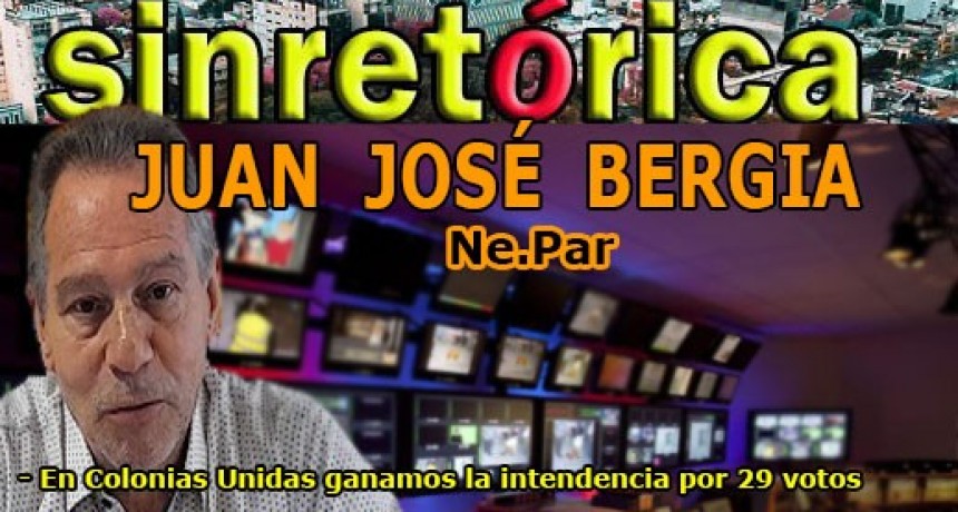 JUAN JOSÉ BERGIA EN SINRETÓRICA TV.