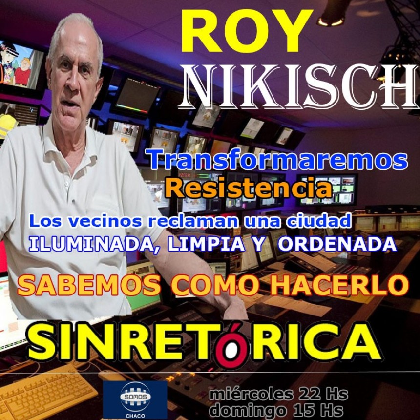 ROY NIKISCH EN SINRETÓRICA TV