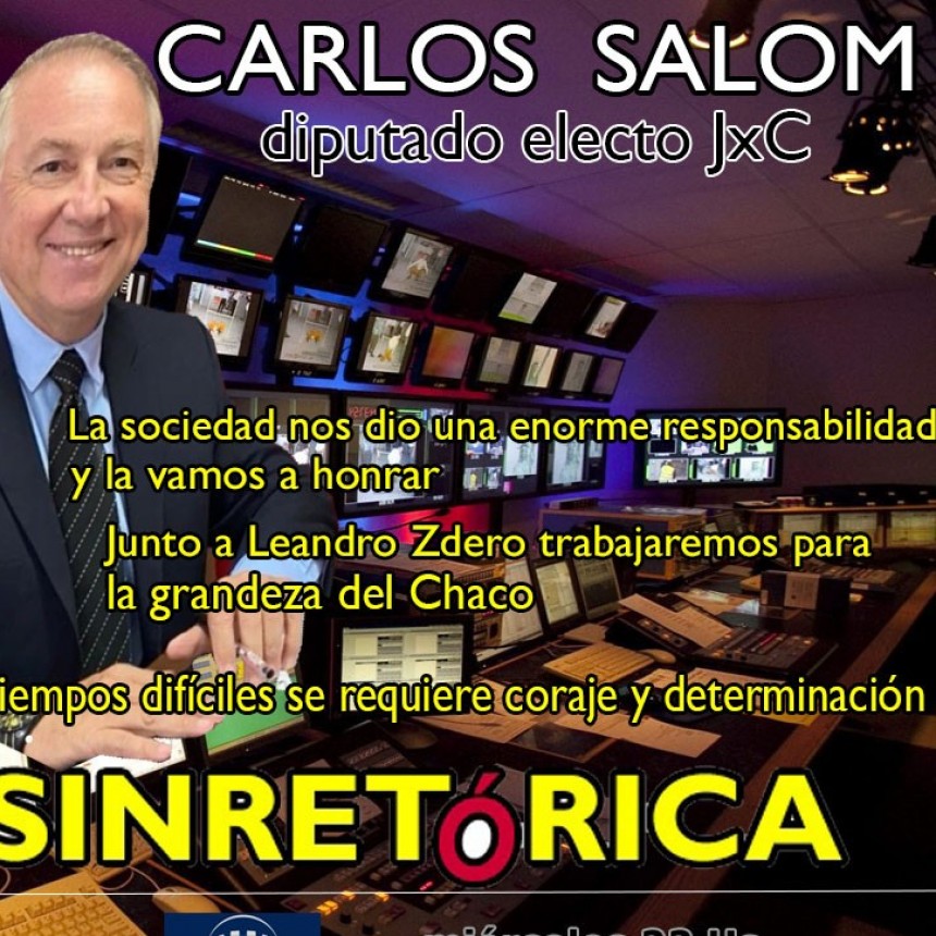 CARLOS SALOM EN SINRETÓRICA TV